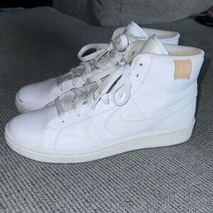 Nike Blazers! Some scuffs in the front but they can be cleaned up!